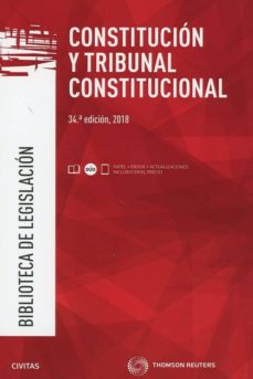 Portada de CIVITAS: CONSTITUCION Y TRIBUNAL CONSTITUCIONAL (34ª ED.)