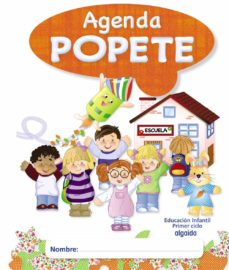 Portada de AGENDA DIARIO POPETE. 1º CICLO EDUCACION INFANTIL