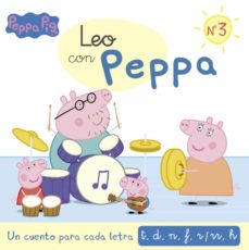 Portada de UN CUENTO PARA CADA LETRA: T, D, N, F, R/RR, H (LEO CON PEPPA 3)