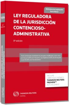 Portada de LEY REGULADORA DE LA JURISDICCION CONTENCIOSO - ADMINISTRATIVA (8 ª ED.) (DUO)