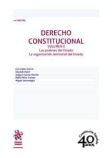 Descargar DERECHO CONSTITUCIONAL VOLUMEN II 11ª EDICION 2018 gratis pdf - leer online