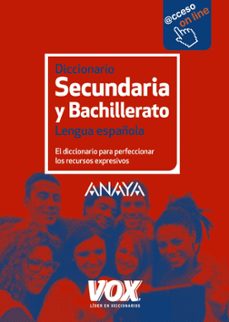 Descargar DICCIONARIO DE SECUNDARIA Y BACHILLERATO 2017 gratis pdf - leer online