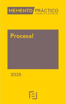 Portada de MEMENTO PROCESAL 2025