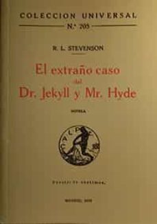 Portada de EL EXTRAÑO CASO DEL DOCTOR JECKILL Y MR. HYDE