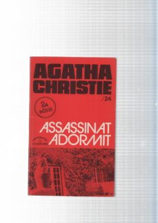 Portada de COL LECCIO NOVA TERRA NUM. 90 SERIE AGATHA CHRISTIE NUM.24:ASSASSINAT ADORMIT