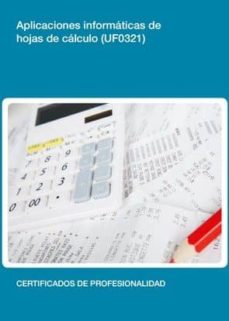 Portada de UF0321 - APLICACIONES INFORMATICAS DE HOJAS DE CALCULO