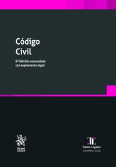 Portada de CODIGO CIVIL 6TA EDICION