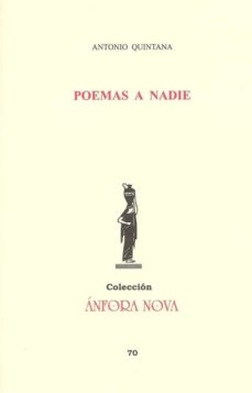 Portada de POEMAS A NADIE