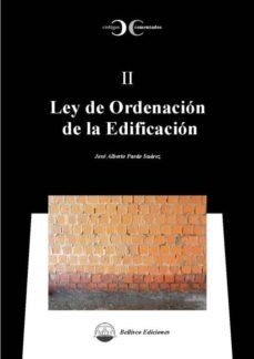 Portada de LEY DE ORDENACION DE LA EDIFICACION