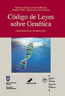 Portada de CODIGO DE LEYES SOBRE GENETICA
