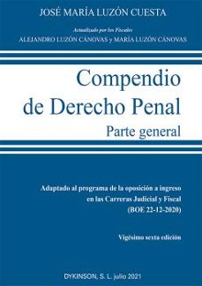 Portada de COMPENDIO DE DERECHO PENAL. PARTE ESPECIAL