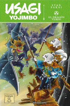 Portada de USAGI YOJIMBO 5: DRAGON VERDE