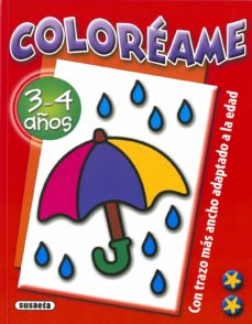 Portada de COLOREAME 3-4 AÑOS