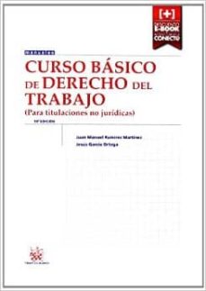 Portada de CURSO BASICO DE DERECHO DEL TRABAJO (PARA TITULACIONES NO JURIDICAS) (10ª ED.)