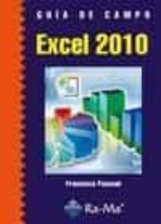 Portada de GUIA DE CAMPO EXCEL 2010