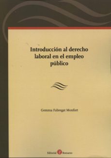 Portada de INTRODUCCION AL DERECHO LABORAL EN EL EMPLEO PUBLICO