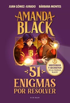 Portada de AMANDA BLACK. 51 ENIGMAS POR RESOLVER