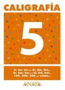 Portada de CALIGRAFIA 5 (PRIMARIA) (ED. 2004)