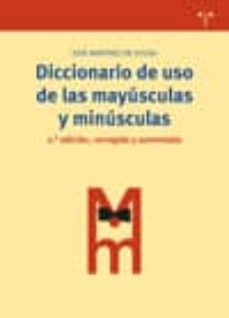 Libros de audio descargables gratis para mp3 DICCIONARIO DE USO DE LAS MAYUSCULAS Y MINUSCULAS (2ª ED) (Spanish Edition) de JOSE MARTINEZ DE SOUSA