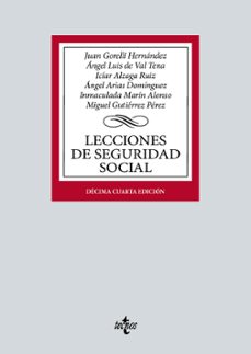Portada de LECCIONES DE SEGURIDAD SOCIAL (14ª ED.)