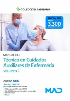 Portada de MANUAL DEL TECNICO EN CUIDADOS AUXILIARES DE ENFERMERIA. TEMARIO VOLUMEN 2