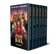 Portada de AMANDA BLACK 1-6 - PACK AMANDA BLACK - LIBROS DEL 1 AL 6 (EDICION LIMITADA)
