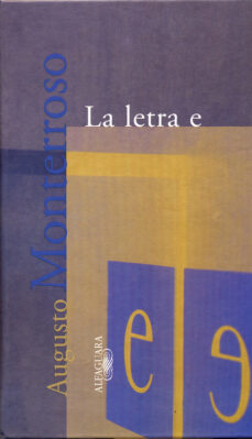 Portada de LA LETRA E