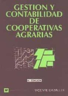 Portada de GESTION Y CONTABILIDAD DE COOPERATIVAS AGRARIAS