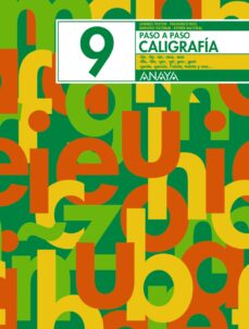 Portada de CALIGRAFIA 9. PASO A PASO