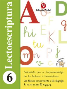 Portada de LECTOESCRIPTURA Nº 6 INFANTIL CAT ED 2015