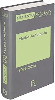 Portada de MEMENTO MEDIO AMBIENTE  2025-2026