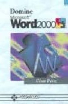 Portada de DOMINE MICROSOFT WORD 2000