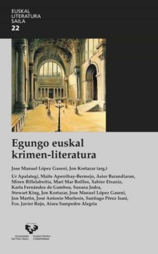 Portada de EGUNGO EUSKAL KRIMEN-LITERATURA.