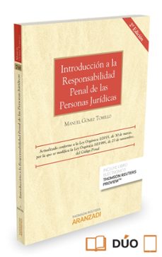Portada de INTRODUCCION A LA RESPONSABILIDAD PENAL DE LAS PERSONAS JURIDICAS