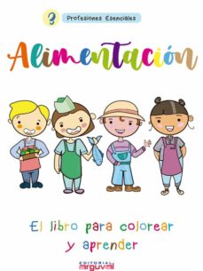Portada de ALIMENTACION LIBRO PARA COLOREAR