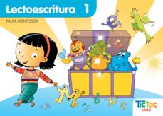 Portada de CUADERNO LECTOESCRITURA 1 INFANTIL MONTESSORI (CAS) CUADERNO COMPLEMENTARIO