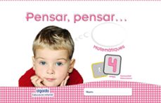 Portada de PENSAR, PENSAR... MATEMATIQUES INFANTIL 4 ANYS.
