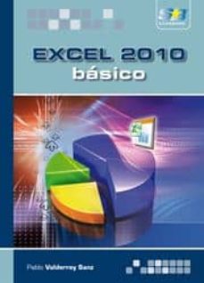 Descargar ipod libros EXCEL 2010 BASICO 9788492650583 de PABLO VALDERREY SANZ