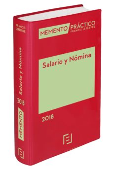 Portada de MEMENTO SALARIO Y NOMINA 2018