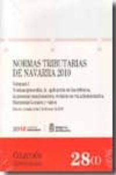 Portada de NORMAS TRIBUTARIAS DE NAVARRA 2010 (2 VOLS)