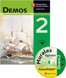 Portada de DEMOS 2: CIENCIAS SOCIALES, GEOGRAFIA E HISTORIA (ESO) PAIS VASCO