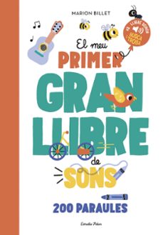 Portada de EL MEU PRIMER GRAN LLIBRE DE SONS