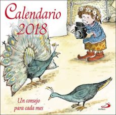 Portada de CALENDARIO UN CONSEJO PARA CADA MES 2018