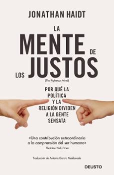la mente de los justos-jonathan haidt-9788423430093