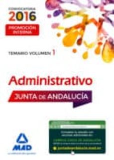 Valentifaineros20015.es Administrativos De La Junta De Andalucía Promoción Interna. Volumen 1 Image