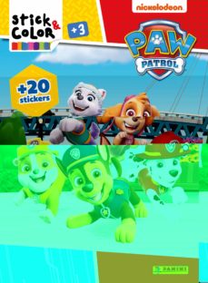 Portada de PAW PATROL STICK & COLOR