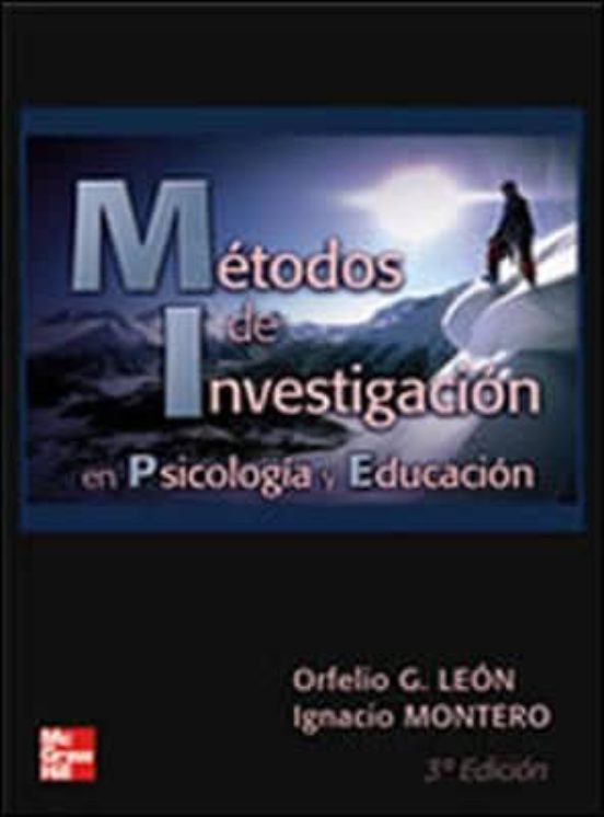 Metodos De Investigacion En Psicologia Y Educacion 3ª Ed Orfelio G 9785