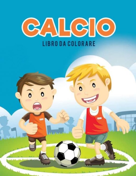 CALCIO LIBRO DA COLORARE | COLORING PAGES FOR KIDS | Casa del Libro