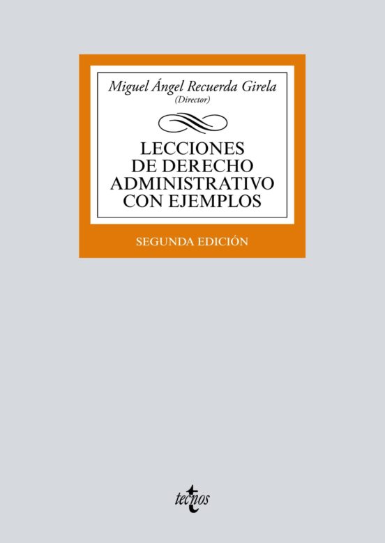 Ebook Lecciones De Derecho Administrativo Con Ejemplos Ebook De Miguel