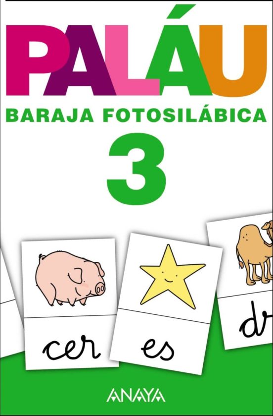 BARAJA FOTOSILABICA 3: METODO PALAU | ANTONIO PALAU | Casa Del Libro ...